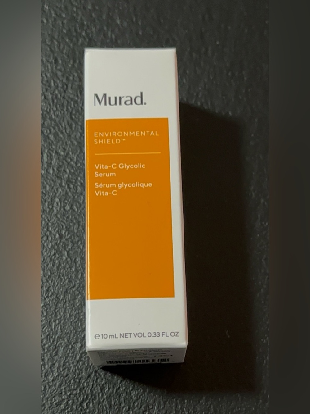 Murad Vita-C Glycolic Serum - Orange and White Packaging